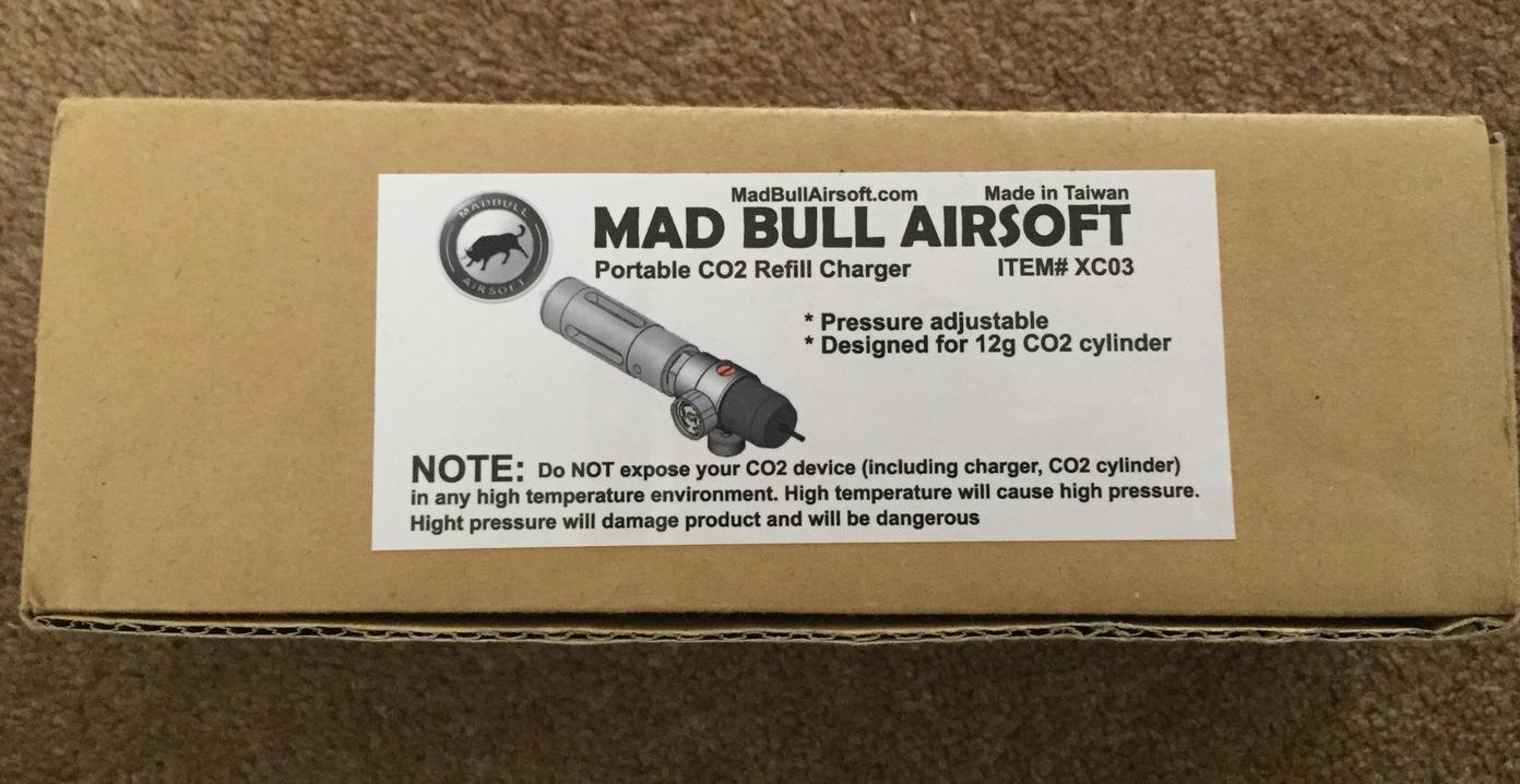 Madbull Airsoft Portable CO2 Charger XC03 - Gear - Airsoft Forums UK