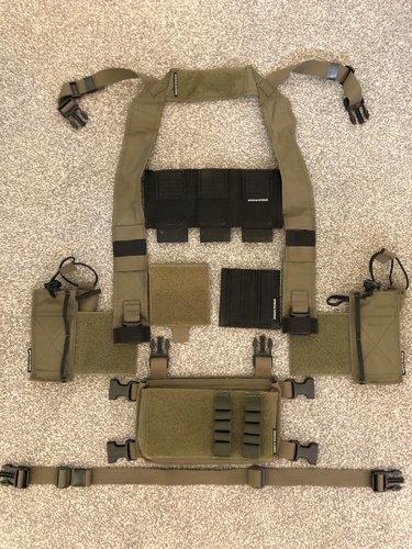 Spiritus Systems MK3 Micro Flight Chest Rig - Ranger Green ...