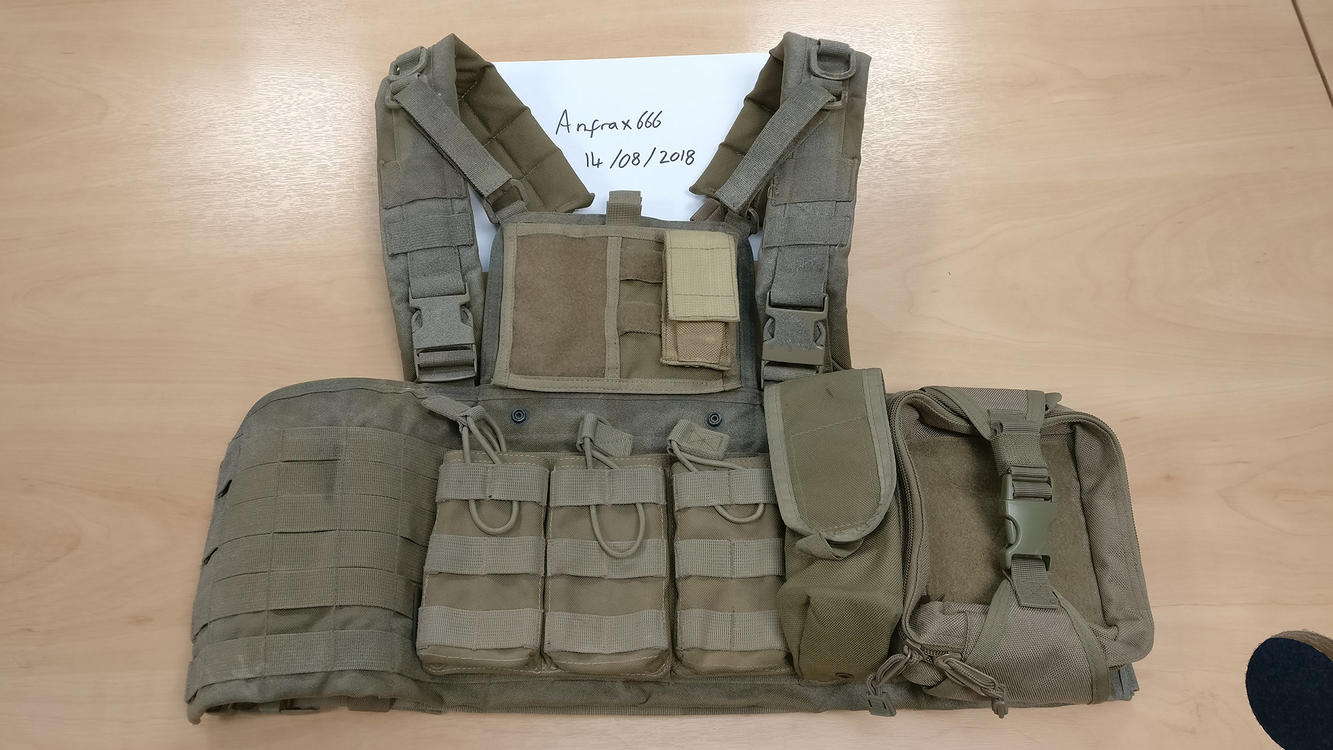 WAS 901 Chest Rig & Pouches - Tan - Gear - Airsoft Forums UK