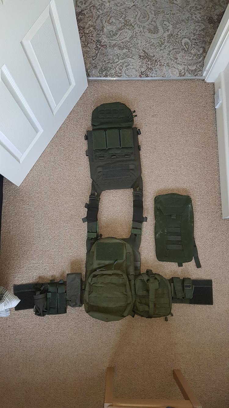 OD Green Plate Carrier (WAS + extra) - Gear - Airsoft Forums UK