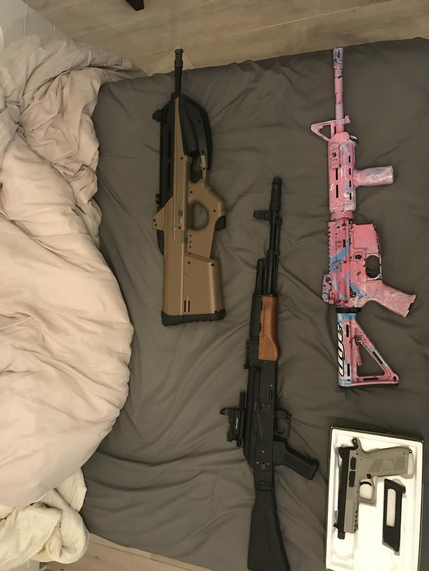 Airsoft kit being sold everything only been used once