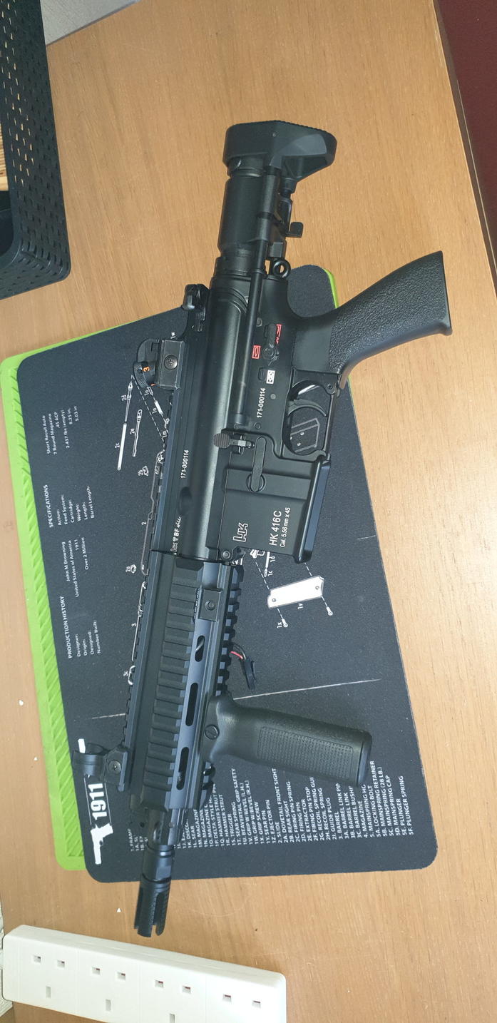 Tm recoil hk416c - Electric Rifles - Airsoft Forums UK