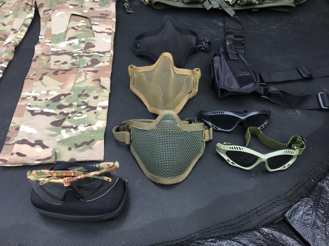 Vest Goggles Glasses Mask Holster Trousers - Gear - Airsoft Forums Uk