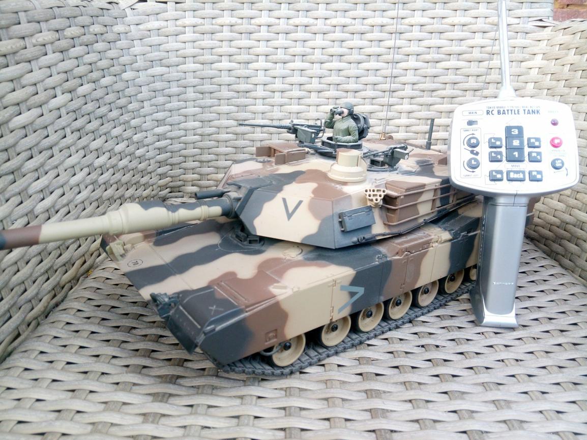 Tokyo Marui M1A2 Abrams Remote Controlled BB Firing Tank - Other