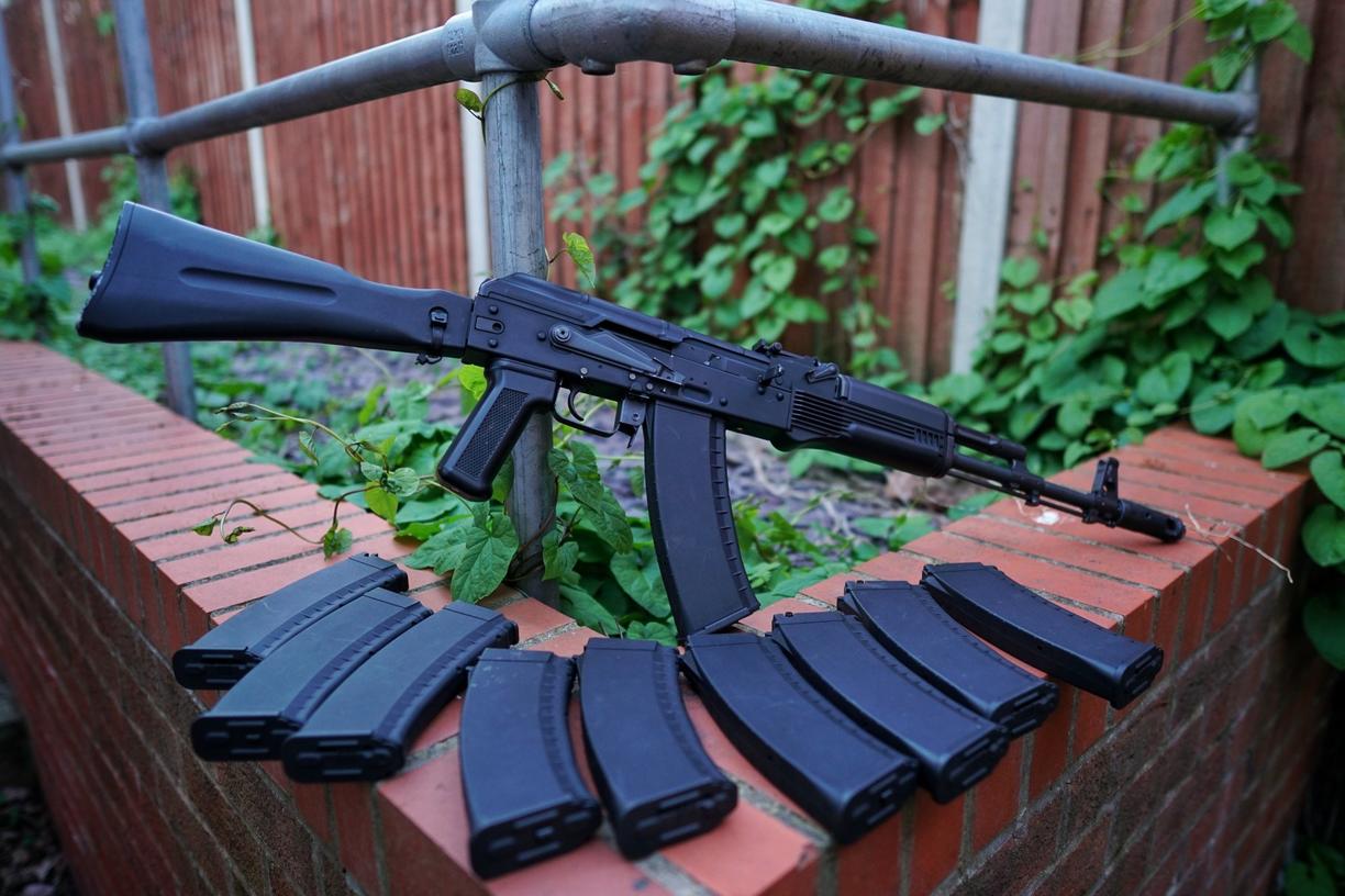 Upgraded KWA AK74m ERG with 10 mags - Electric Rifles - Airsoft