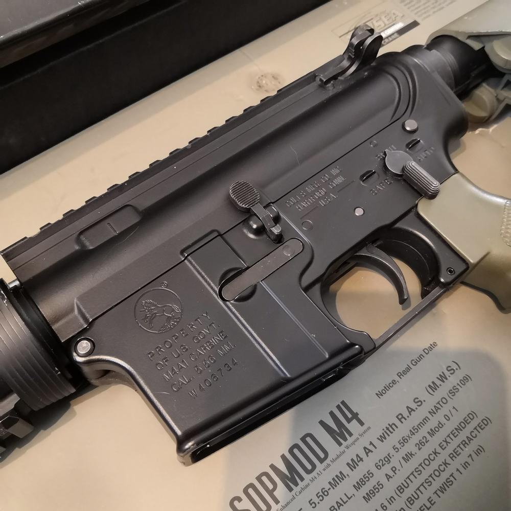 Tokyo Marui Recoil Shock SOPMOD M4 NGRS - Electric Rifles - Airsoft ...