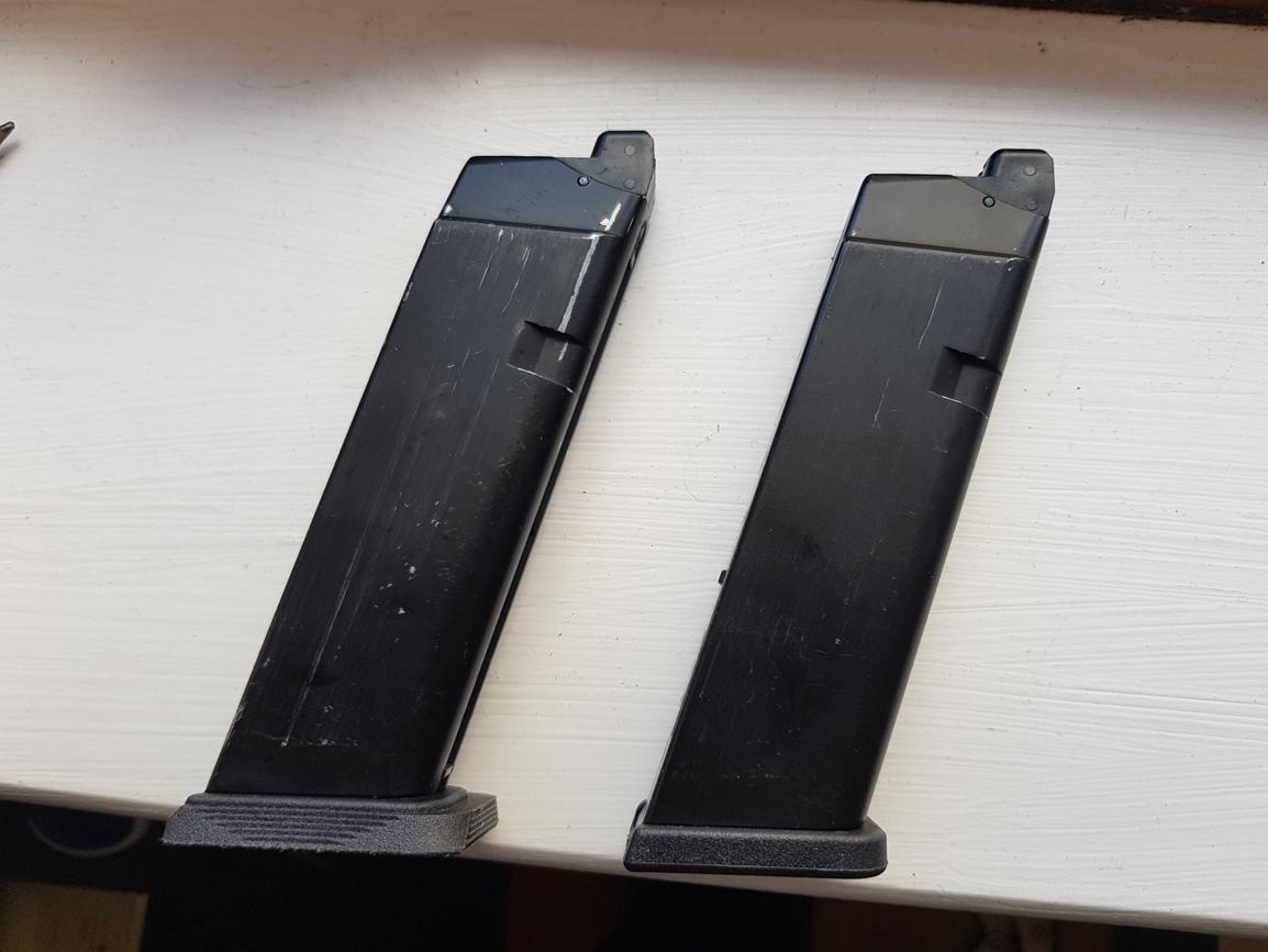 2x WE CO2 Glock magazines - Parts - Airsoft Forums UK