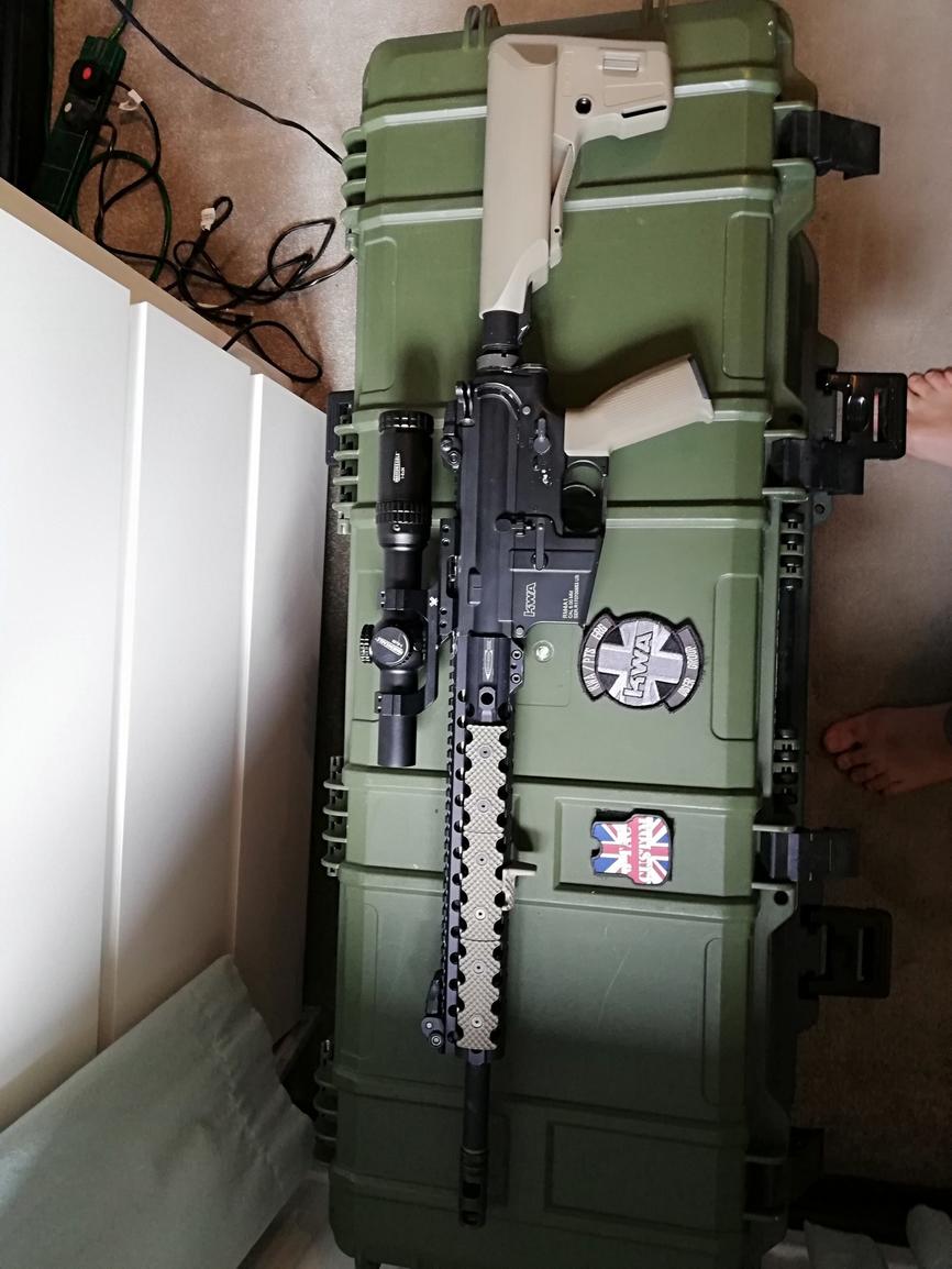 KWA RM4 Heavily Upgraded by Camoraids + JTAC Custom - Electric Rifles ...