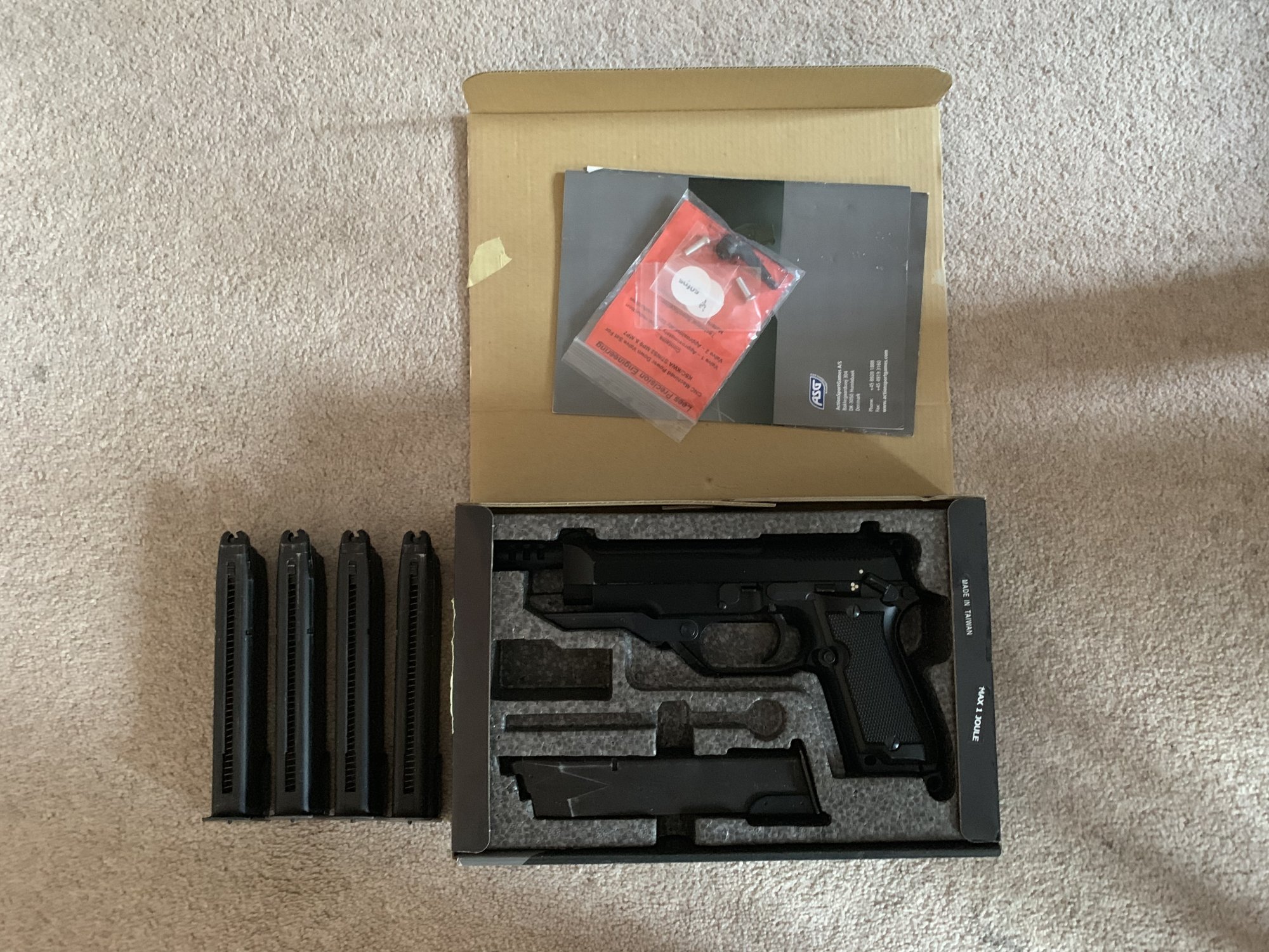 ASG M93R - Gas Pistols - Airsoft Forums UK