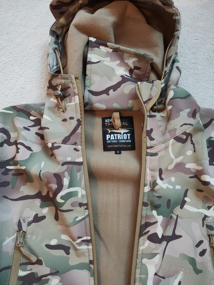 Multicam Shark Skin Soft Shell Jacket - 'Patriot' - Gear - Airsoft ...