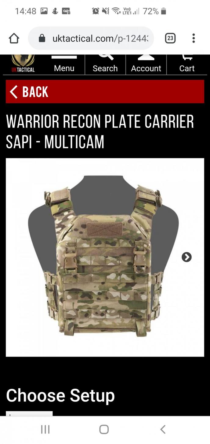 Warrior Assualt Systems RPC - Gear - Airsoft Forums UK