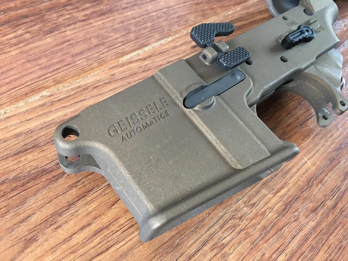 Ghkwe Gbb M4 Lower Receiver Kit Geisselecerakote Parts Airsoft