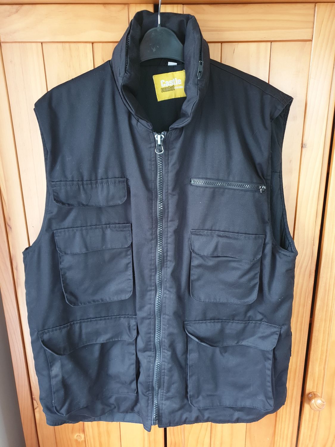 Black padded vest / flak jacket style - Gear - Airsoft Forums UK