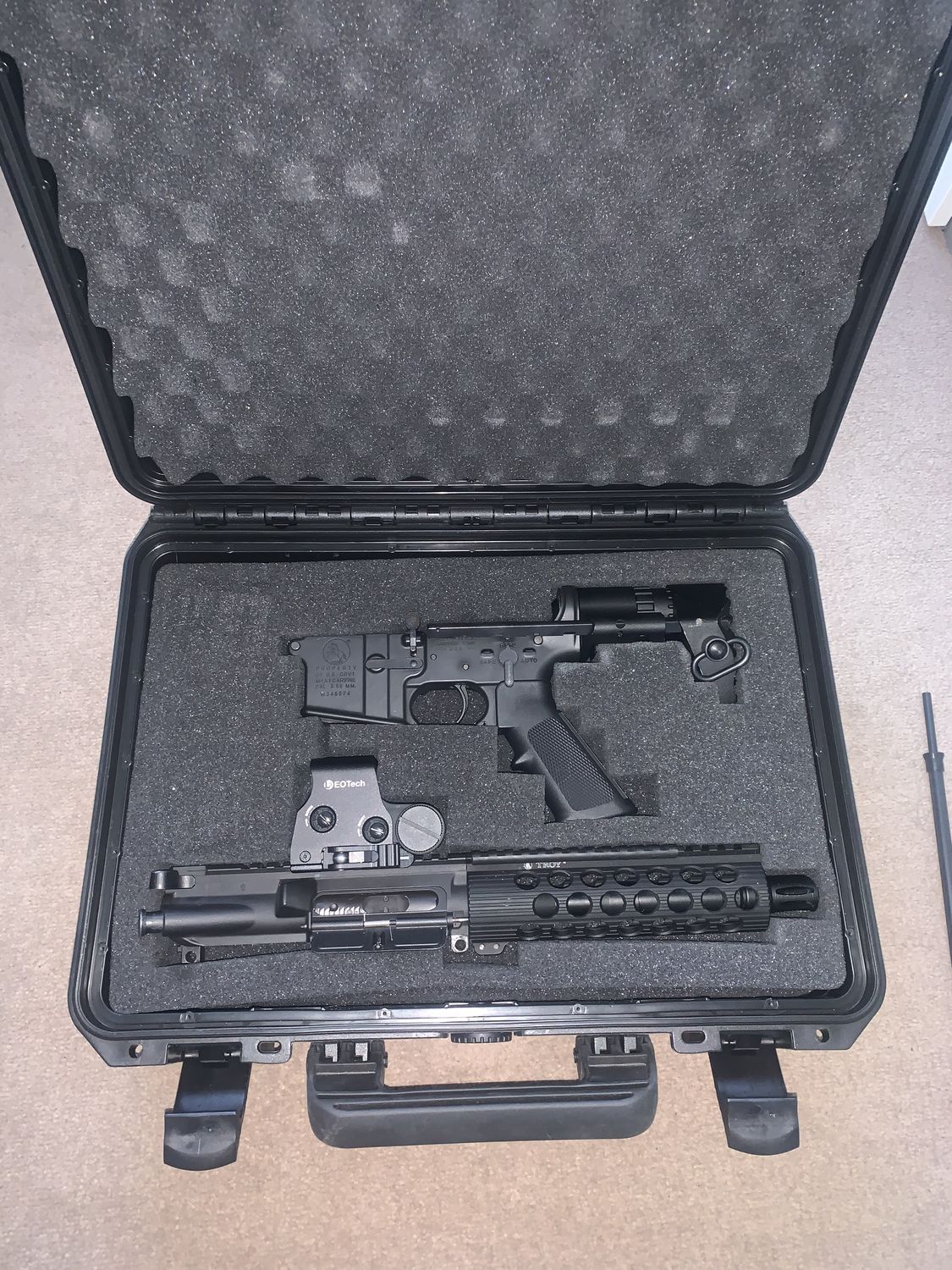 Troy M7a1 Pdw Conversion Kit For Tm Mws Gas Rifles Airsoft Forums Uk