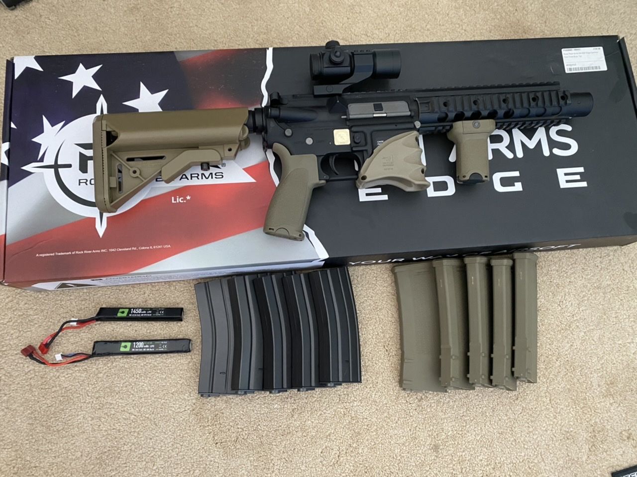 Specna Arms Edge SA-05 AEG package - Electric Rifles - Airsoft Forums UK