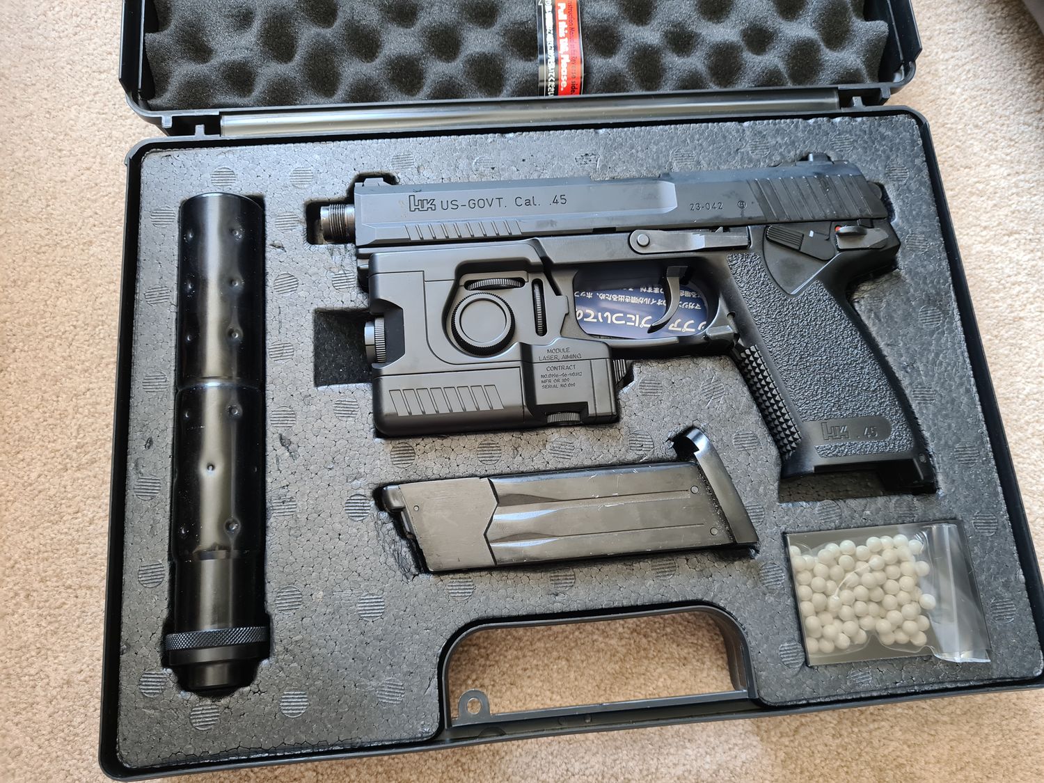 Tokyo Marui Mk23 Socom - Gas Pistols - Airsoft Forums UK