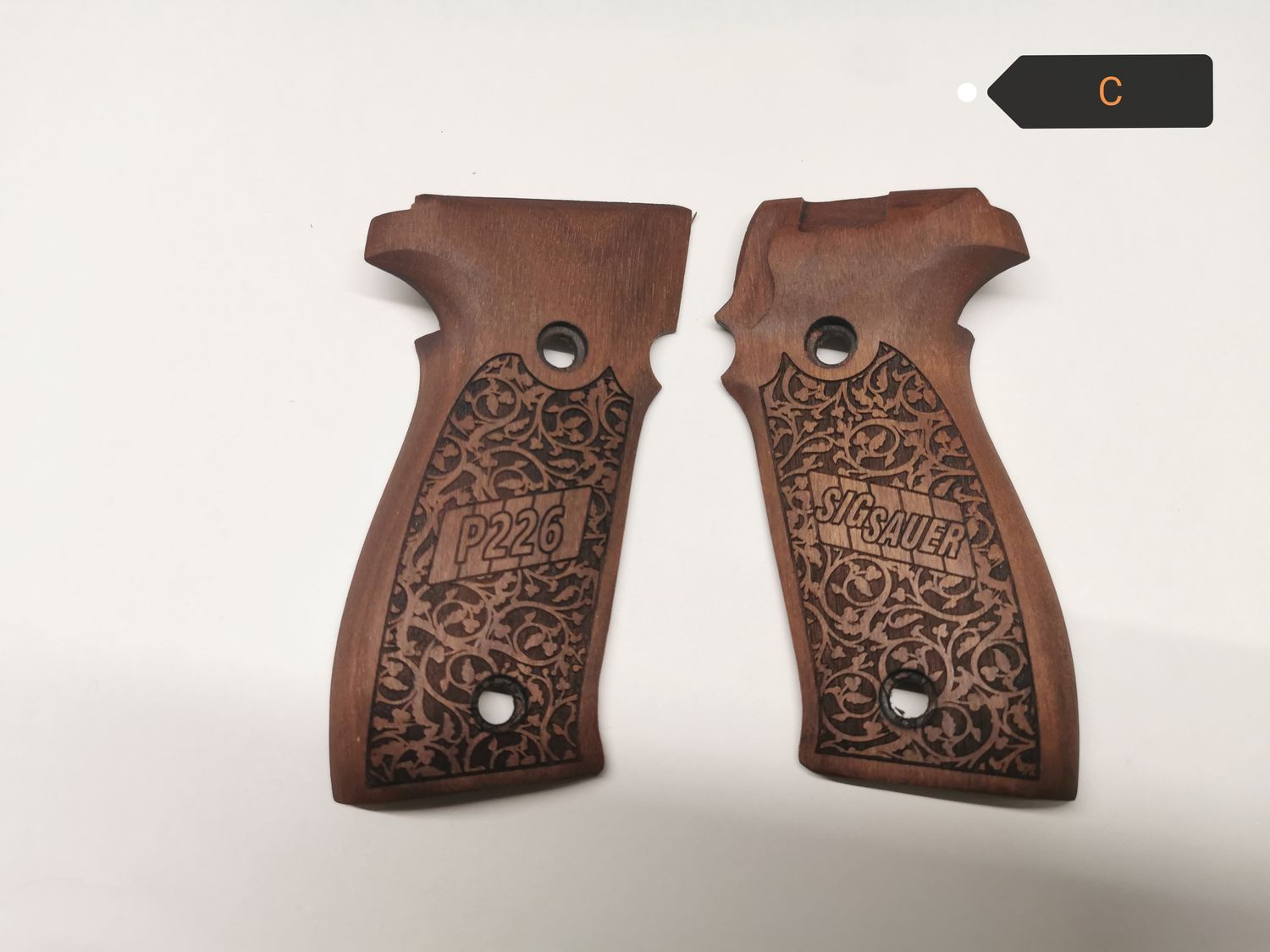 Custom Wood Sig P226 Grips - 5 Designs - Parts - Airsoft Forums UK