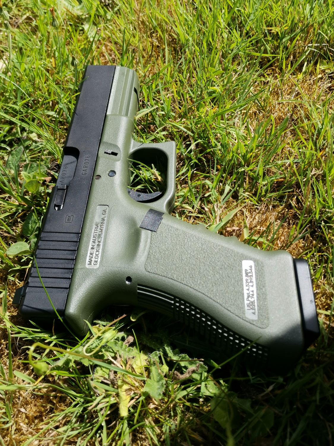 TM/Guarder Glock 17 OD Green Frame - Gas Pistols - Airsoft Forums UK
