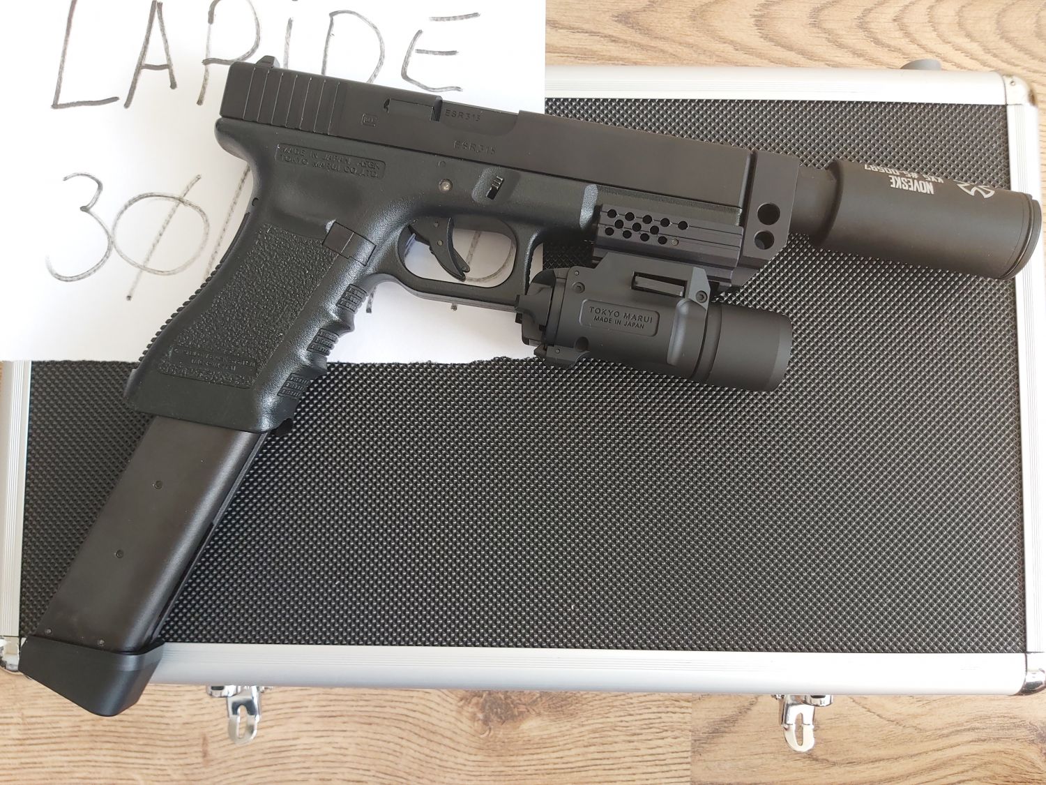 Upgraded Tokyo Marui Glock 18c Gas Pistols Airsoft Forums Uk 8247