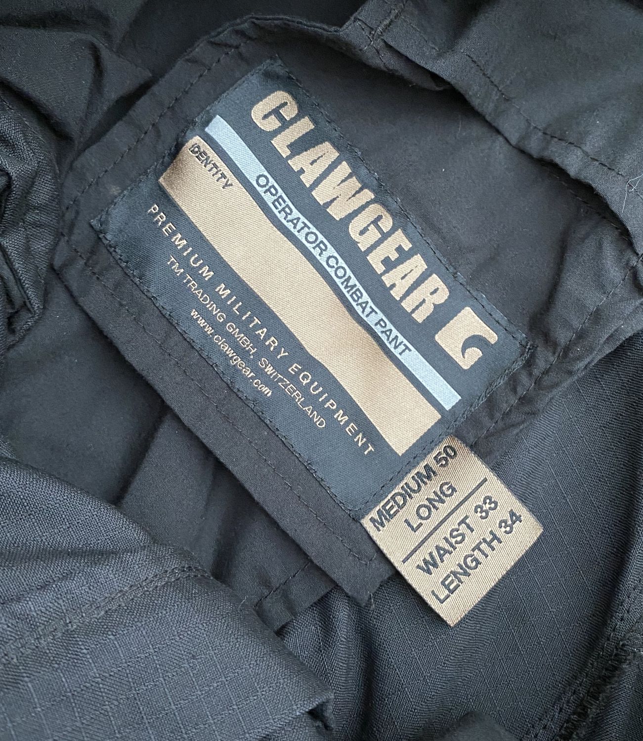 Clawgear Operator Black Combat Pants + Knee Pads - Gear - Airsoft Forums UK