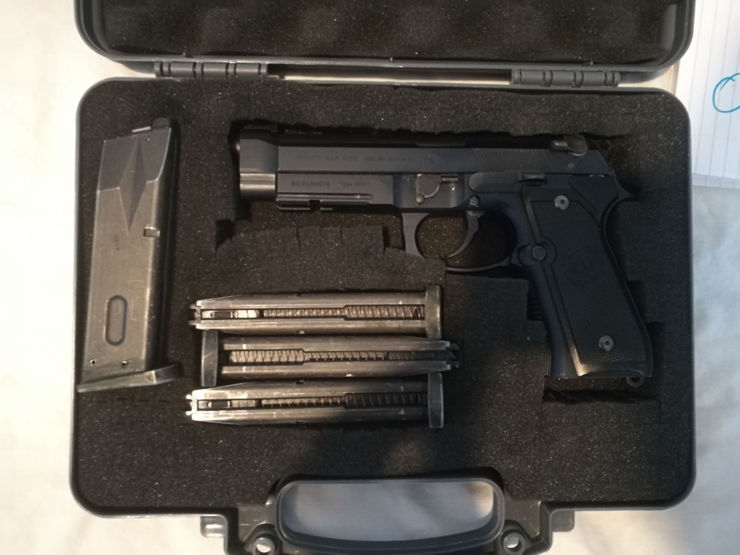 TM M9A1 Shooters Design kit plus 4 mags, and extras - Gas Pistols ...