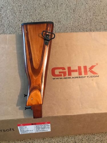 Ghk Akm wooden stock - Parts - Airsoft Forums UK