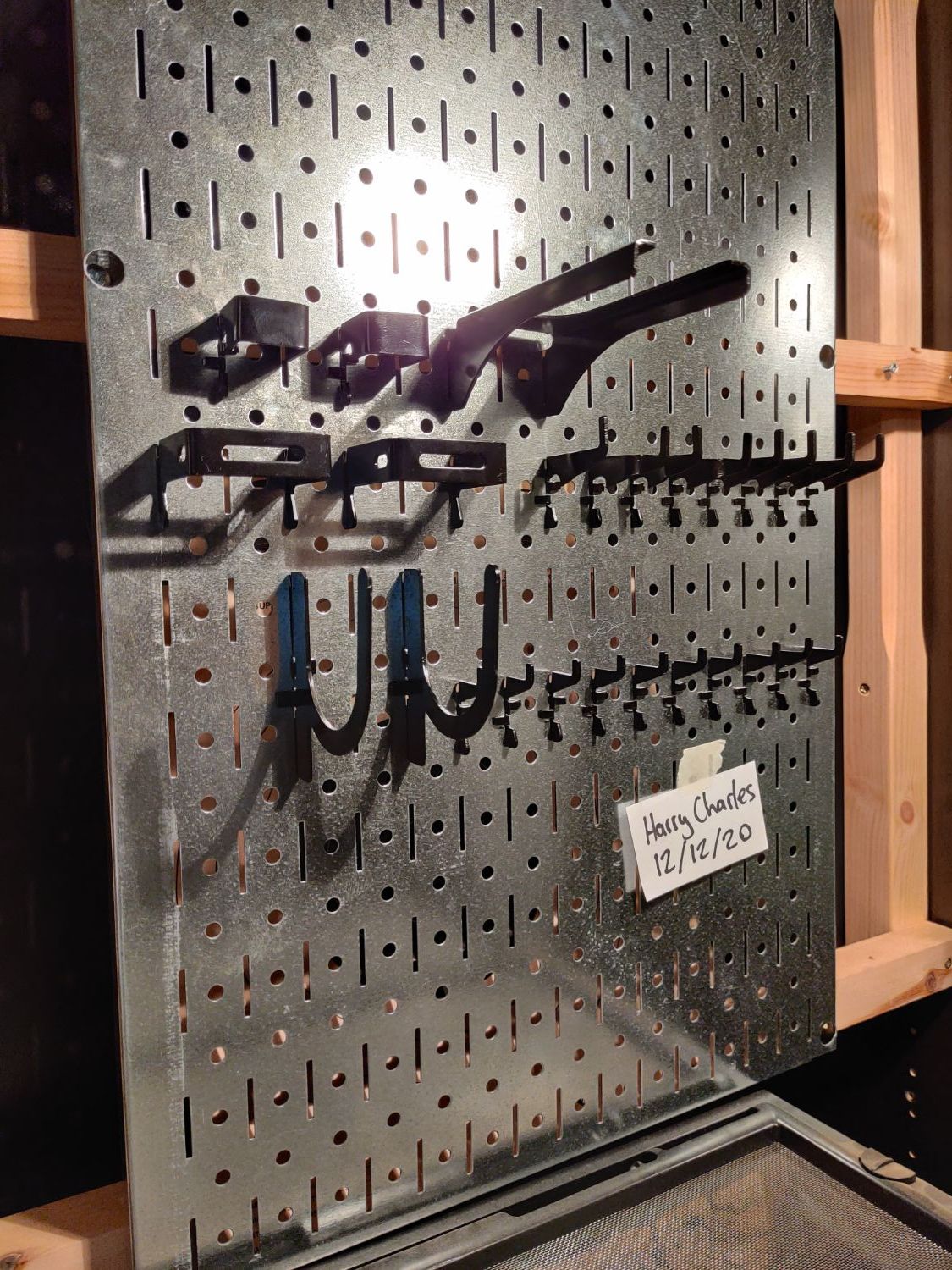 Gun Wall Pegboard - Wall Control - Gear - Airsoft Forums UK