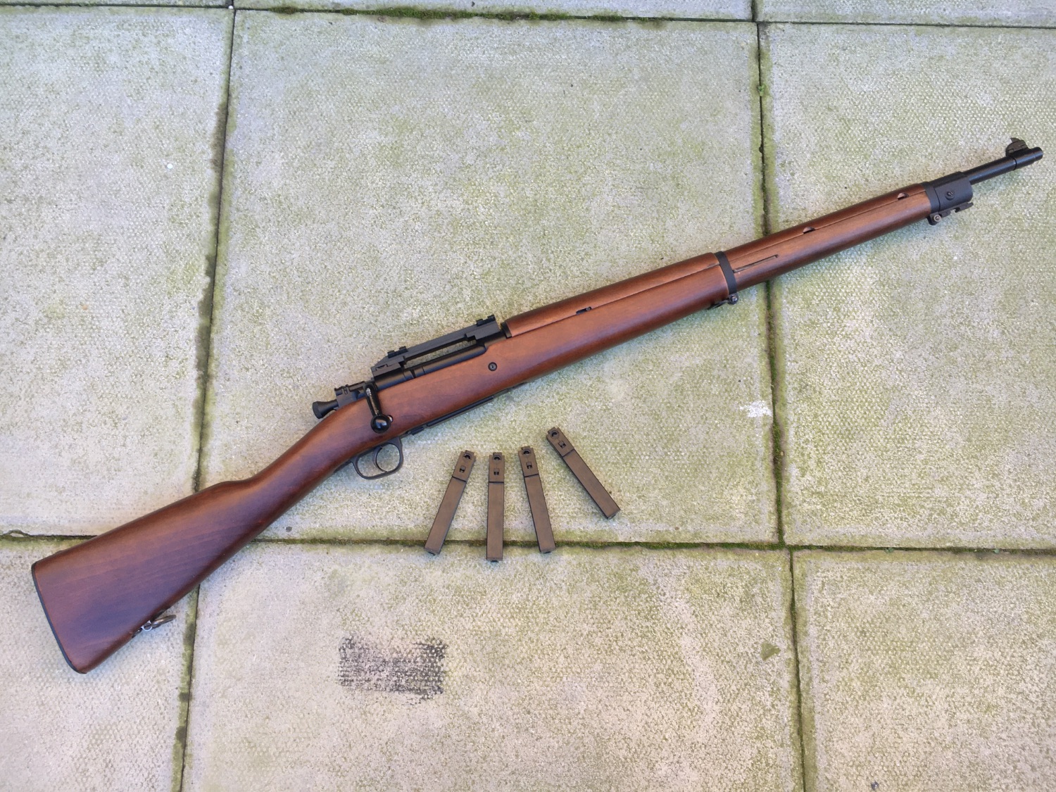 S&T M1903 スプリングフィールド マウントとスコープ付き - ミリタリー