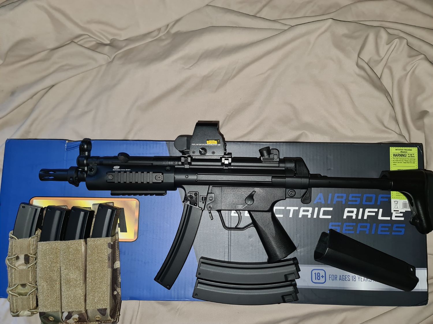 CYMA MP5J Blue edition - Electric Rifles - Airsoft Forums UK