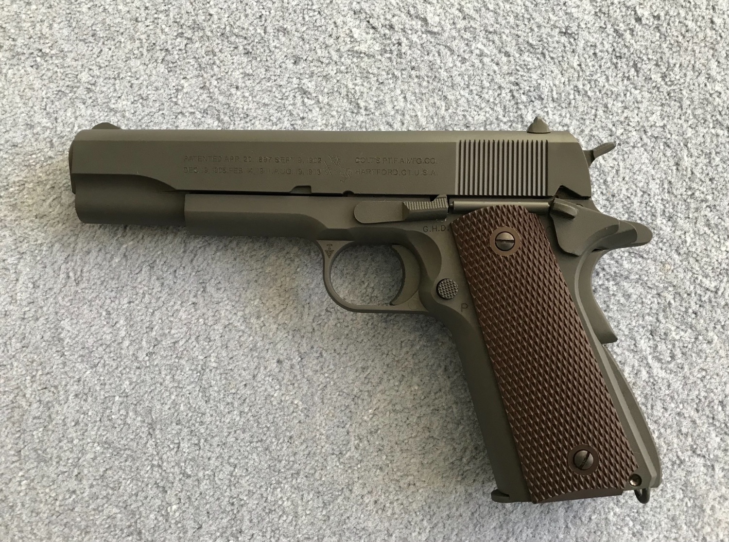 Cybergun 100th Anniversary 1911A1 - Gas Pistols - Airsoft Forums UK