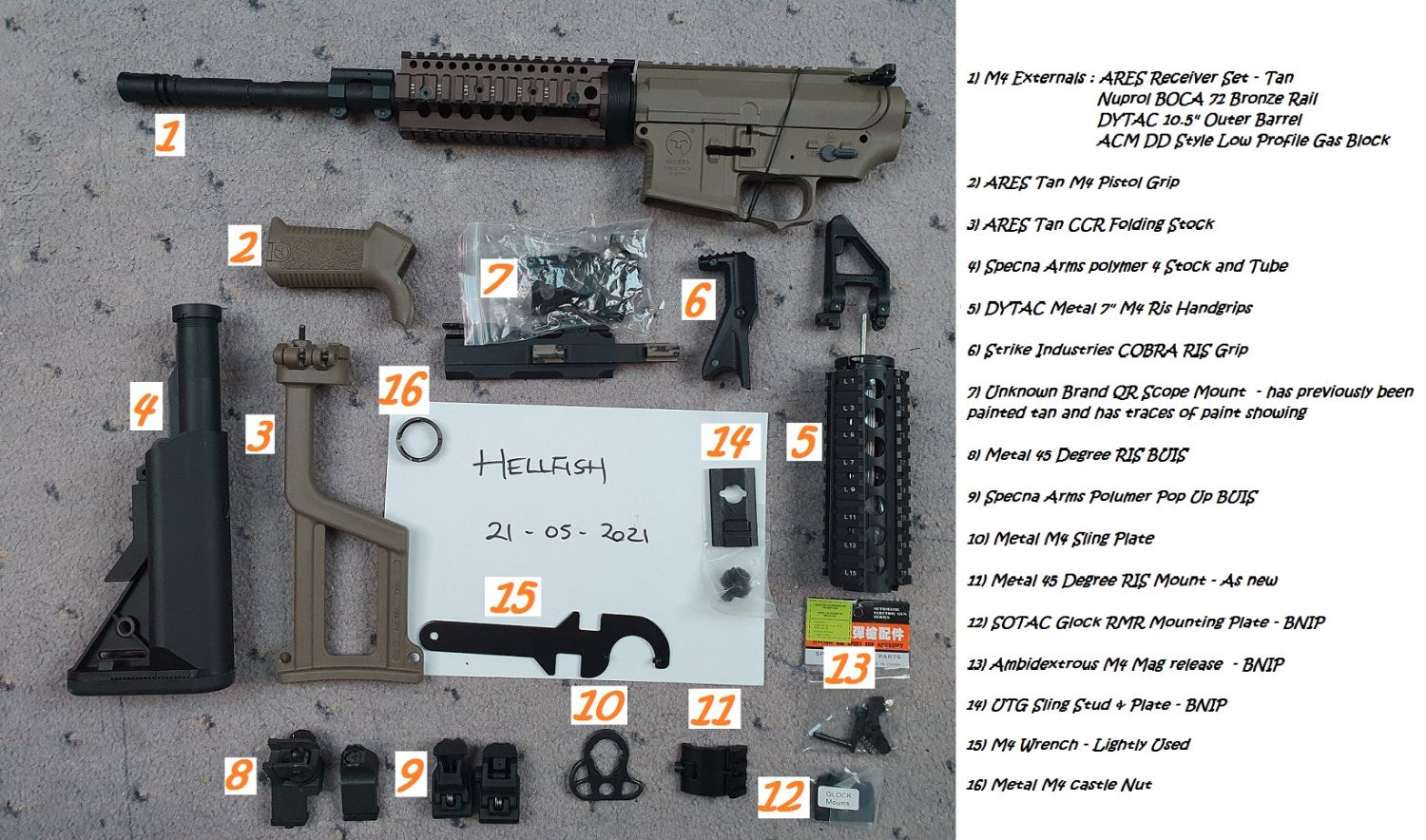 M4 Parts And Accessories