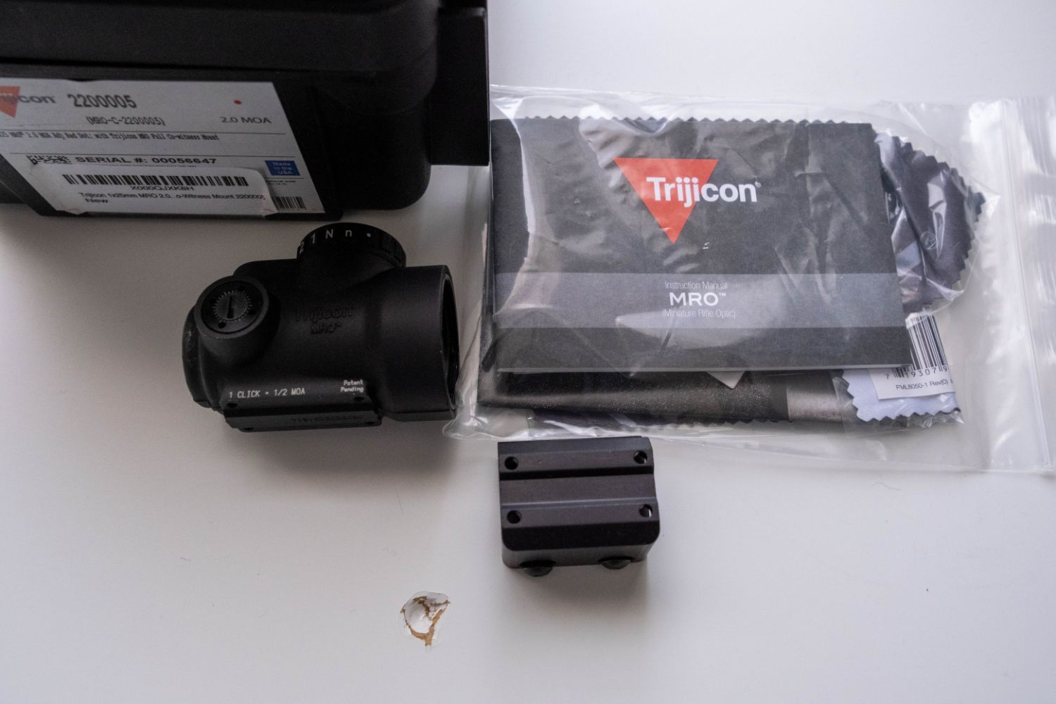 Trijicon 2 Moa Adj Red Dot Sight 1x25mm Full Co W Mro C Gear Airsoft Forums Uk