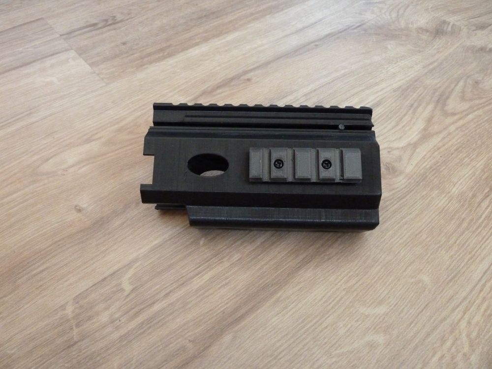 ASG CZ Scorpion Evo hand grip, new, accommodating larger batteries ...