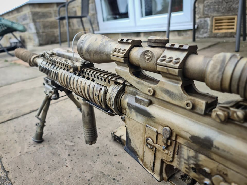 Upgraded Mk12 DMR Build : Specna Arms - Lone Survivor Style - Electric ...