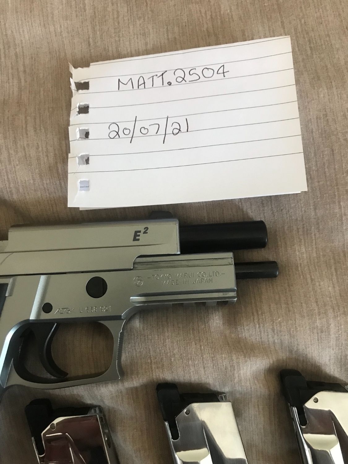 Tokyo Marui Sig P226 E2 Stainless - Gas Pistols - Airsoft Forums UK