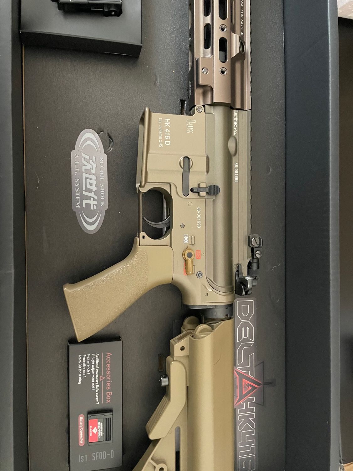 TM NGRS 416 Delta Tan + upgrades, Titan etc - Electric Rifles - Airsoft ...