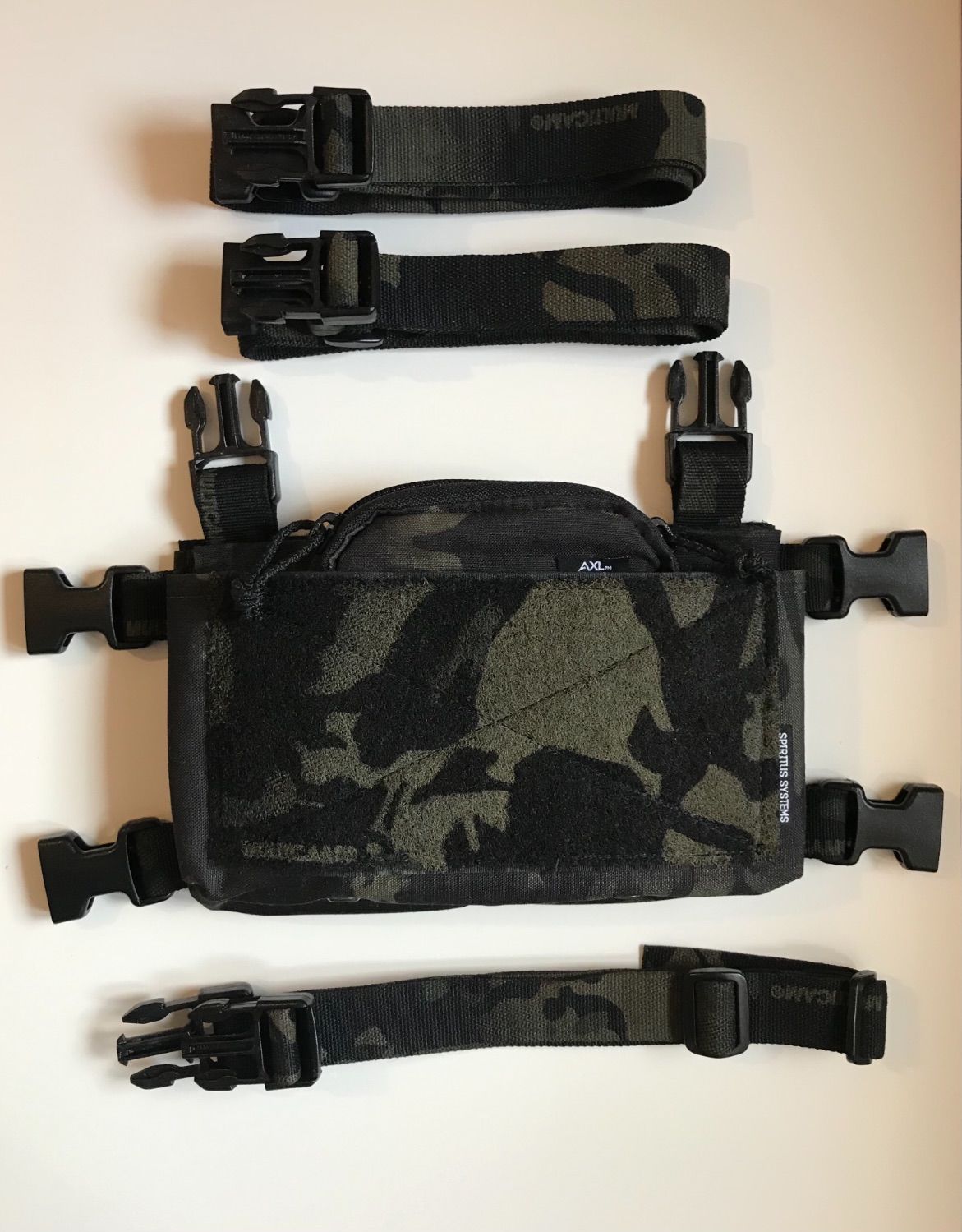 Spiritus systems mk4 micro fight chest rig - Multicam black w 