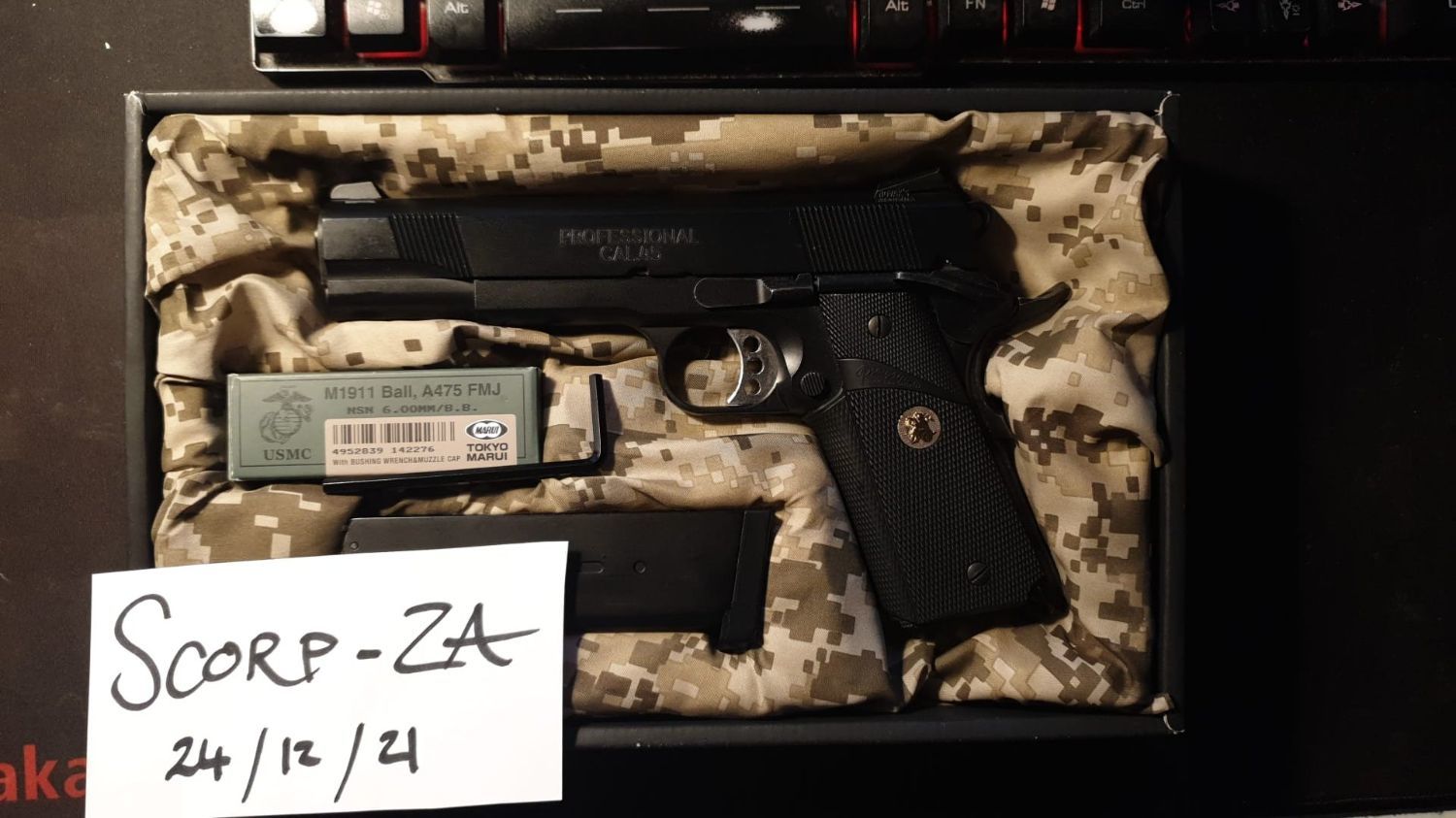 Tokyo Marui Gun 45 MEU (SOC) 1911 GBB - Gas Pistols - Airsoft