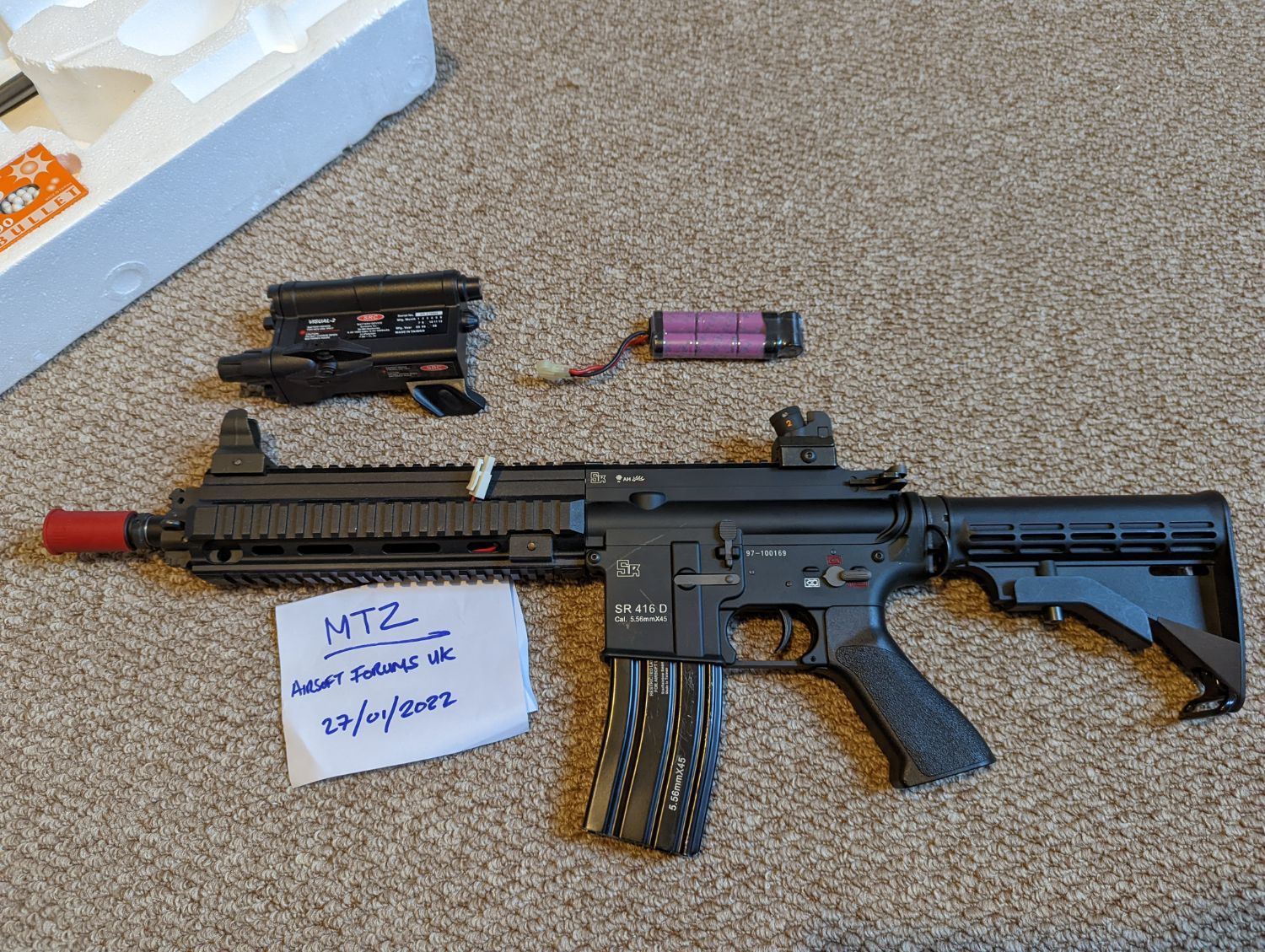 SRC SR 416 AEG - Electric Rifles - Airsoft Forums UK