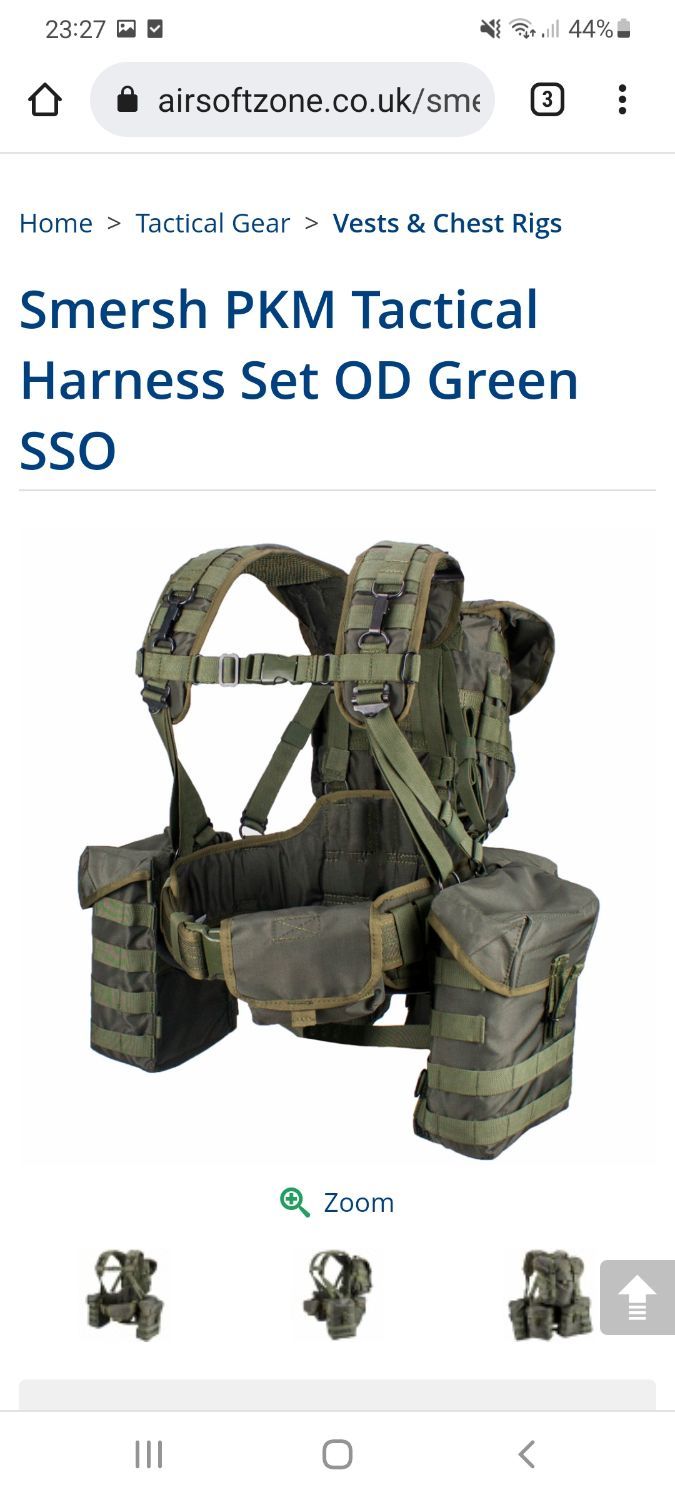 Wanted Smersh PKM Webbing - Gear - Airsoft Forums UK