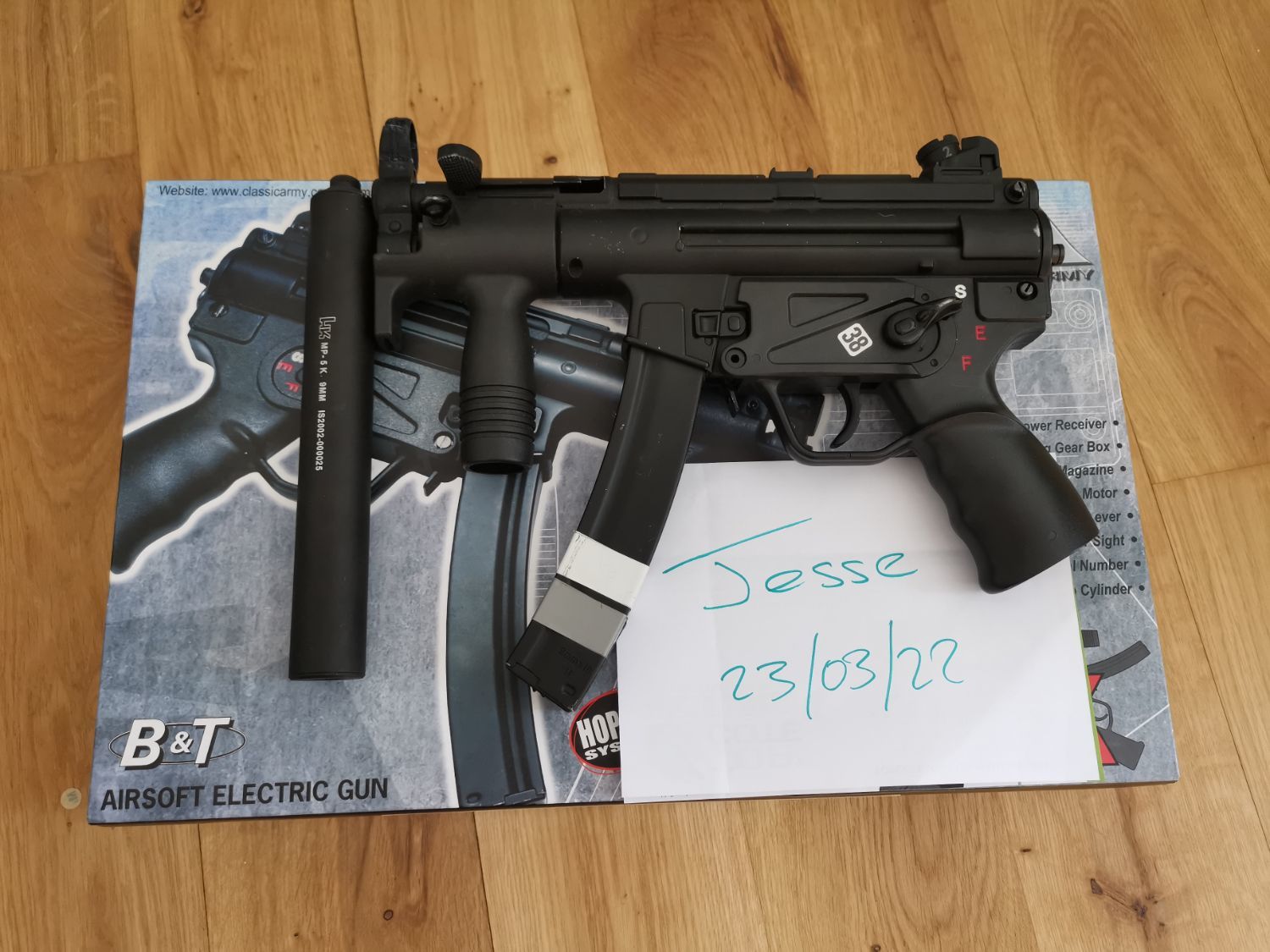 Classic Army B&t Mp5k - Electric Rifles - Airsoft Forums UK