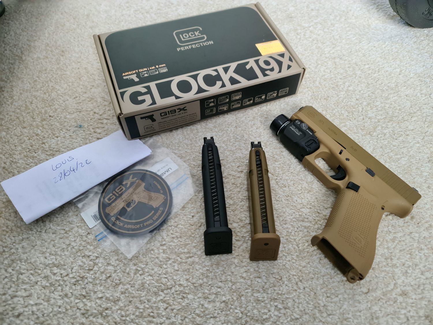 Umarex Glock 19X package - Gas Pistols - Airsoft Forums UK