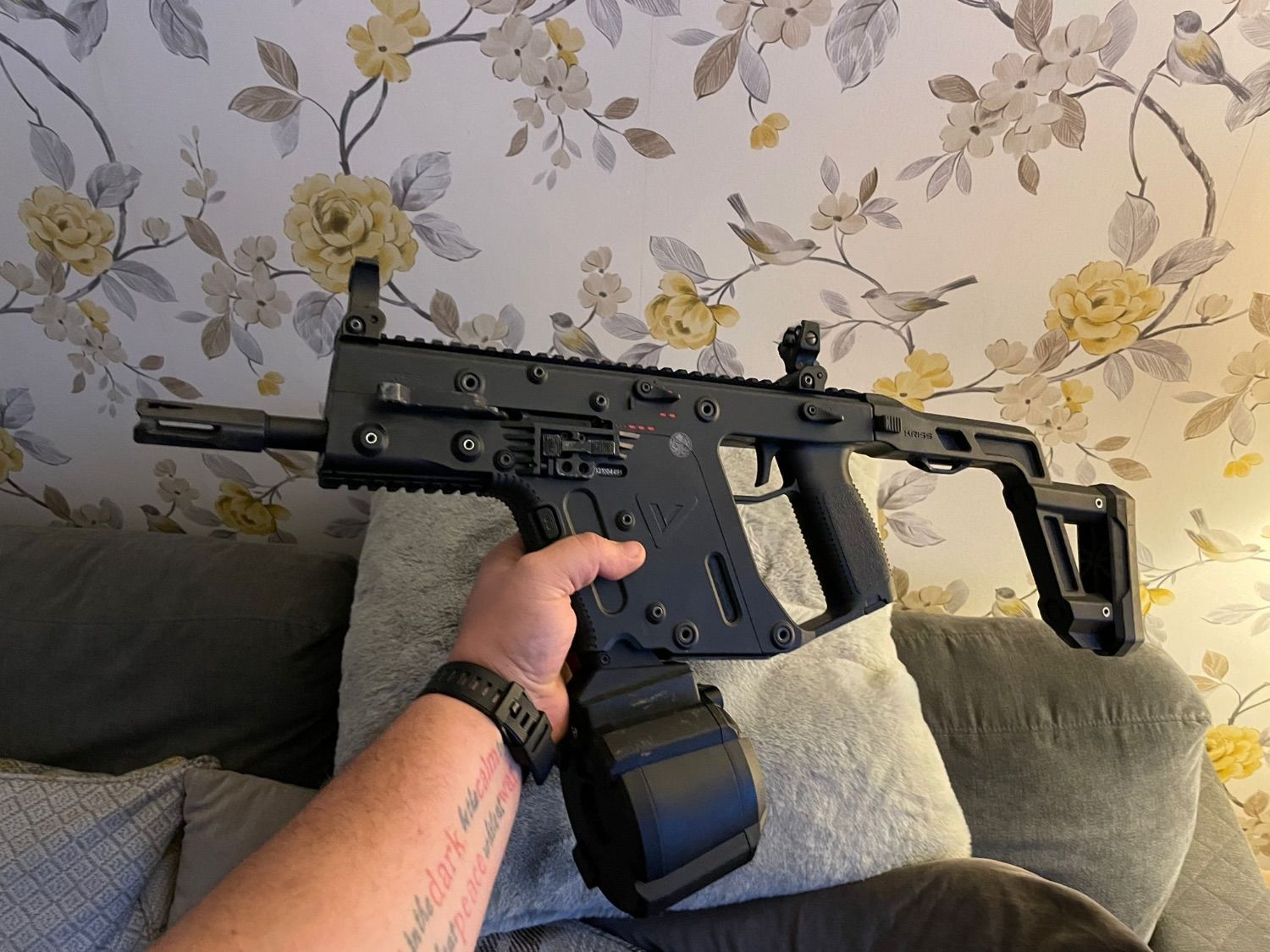 Krytac Kriss Vector, 9 mags + drum mag. - Electric Rifles - Airsoft