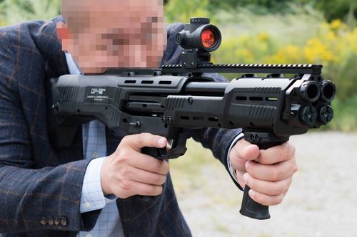 Вертикальный автомат. Kel-Tec dp12. Dp 12 дробовик. Dp 12 буллпап. Standard Manufacturing dp-12.