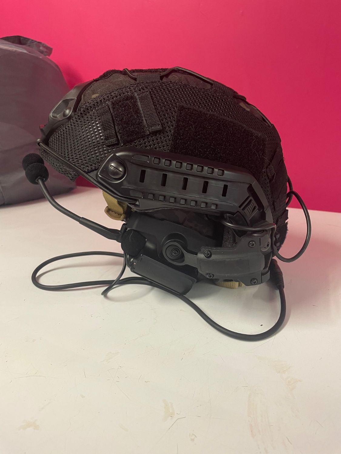 Black multicam helmet + comms - Gear - Airsoft Forums UK