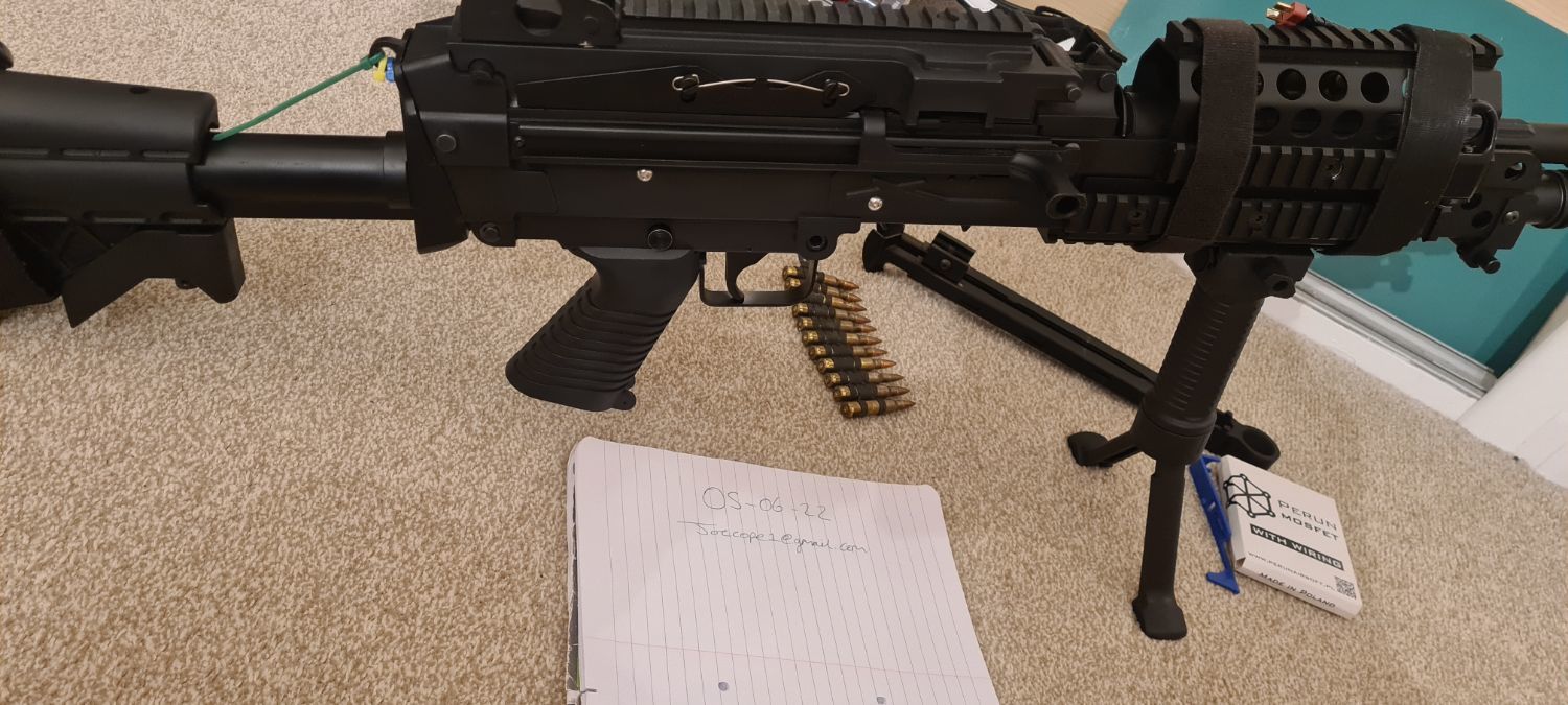 Specna Arms M249 Upgraded - Electric Rifles - Airsoft Forums UK