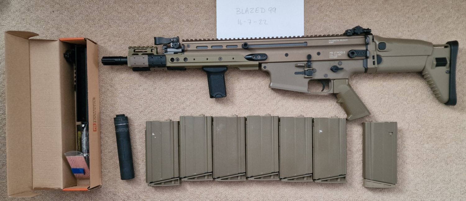 TM Scar H fde with Pts Kinetic mrex and extras. - Electric Rifles ...