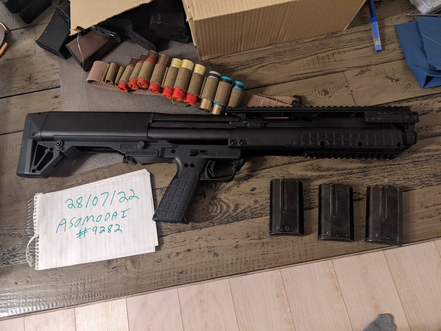 Tokyo Marui KSG, plus accessories. (Collection from London MUCH ... Ksg Accessories
