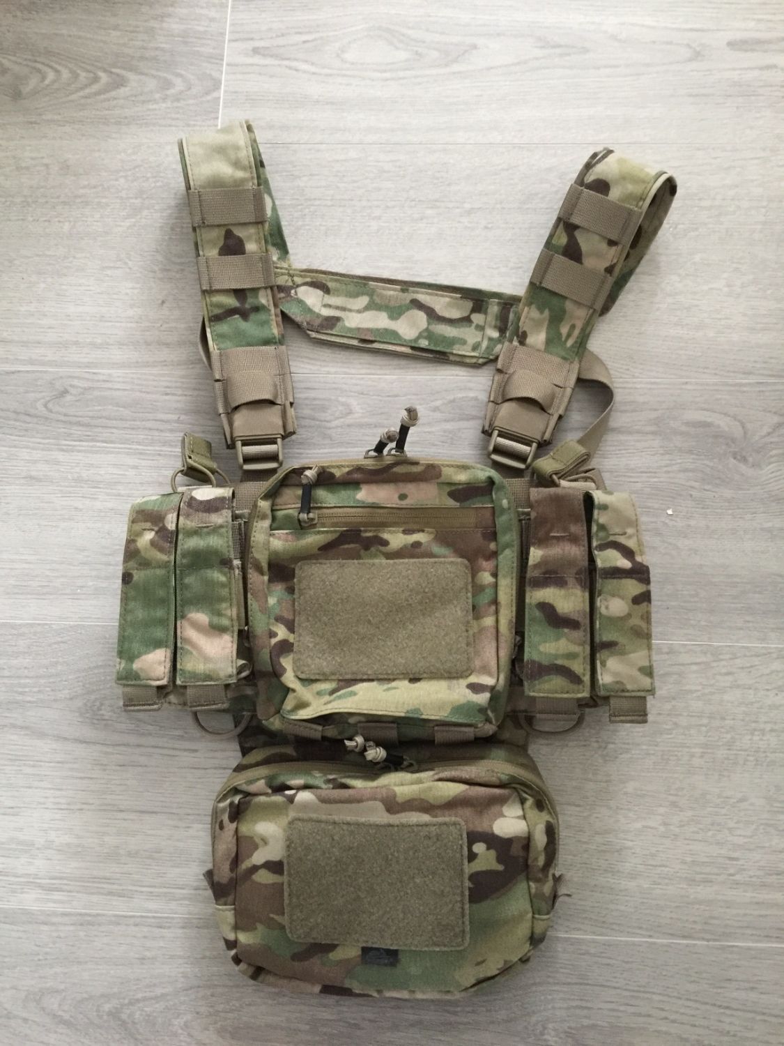 Helicon mini chest rig multicam + was plate carrier - Gear - Airsoft ...