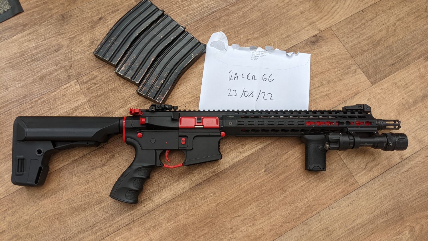 G&G CM16 SRXL RED - Electric Rifles - Airsoft Forums UK